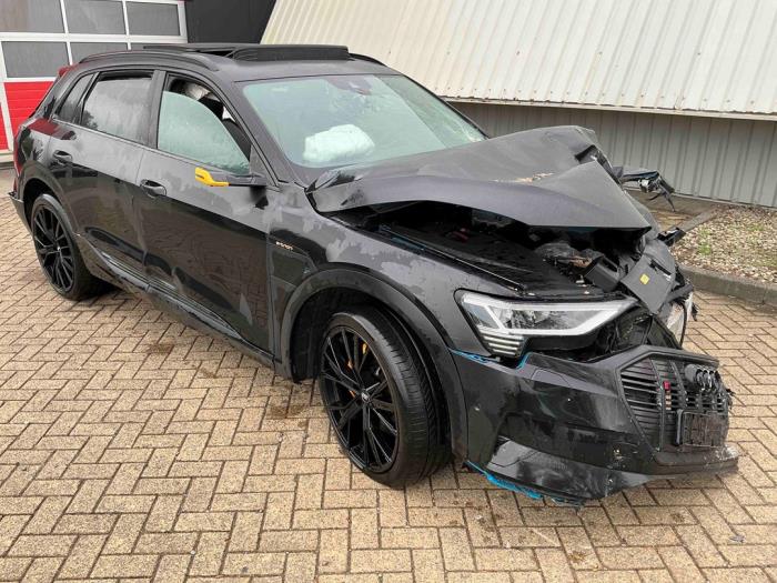 Audi e-tron 55 quattro Sloopvoertuig (2019, Blauw)
