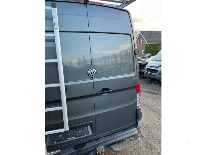 Volkswagen Crafter 2.0 TDI FWD Sloopvoertuig (2022, Metallic, Zilvergrijs)
