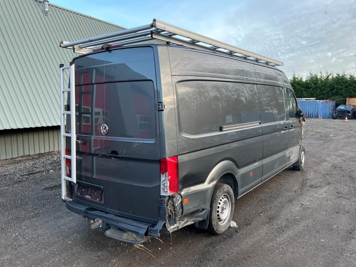 Volkswagen Crafter 2.0 TDI FWD Sloopvoertuig (2022, Metallic, Zilvergrijs)