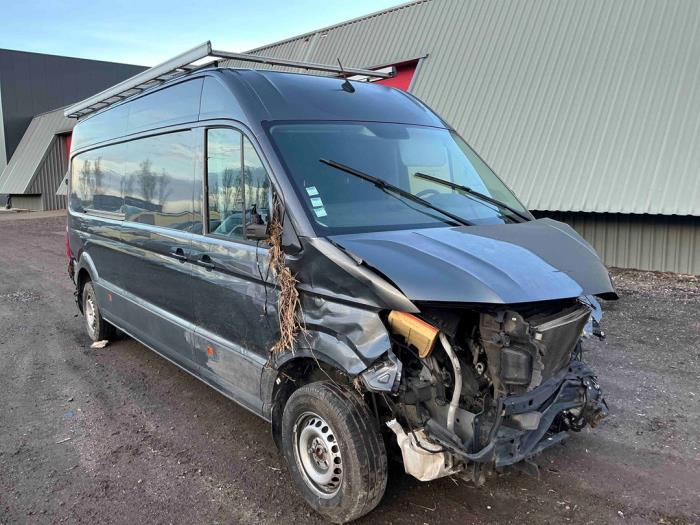 Volkswagen Crafter 2.0 TDI FWD Sloopvoertuig (2022, Metallic, Zilvergrijs)