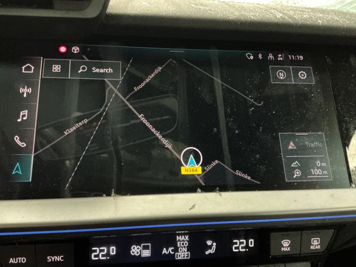 Audi A3 Sportback 1.4 40 TFSIe 16V Sloopvoertuig (2021, Metallic, Zilvergrijs)