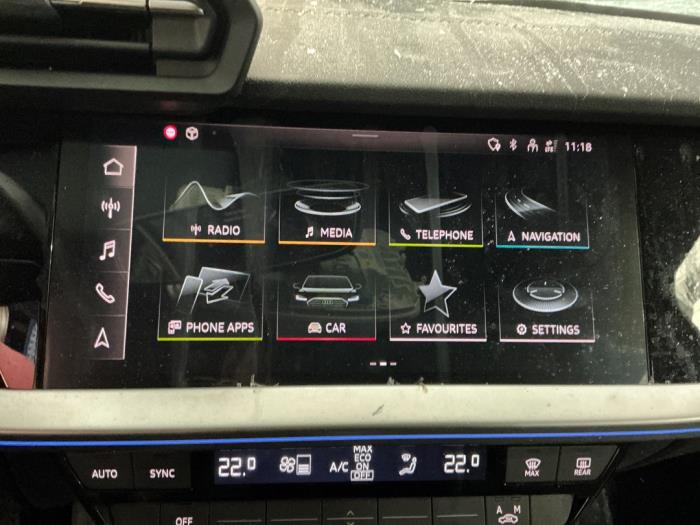 Audi A3 Sportback 1.4 40 TFSIe 16V Sloopvoertuig (2021, Metallic, Zilvergrijs)