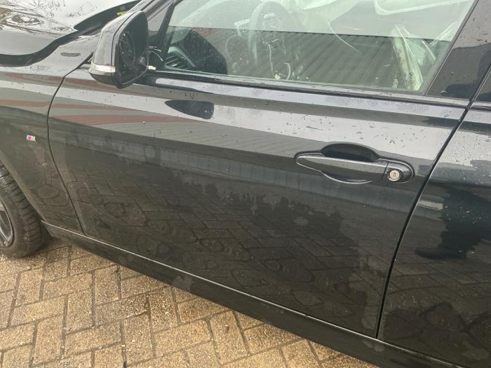 BMW 3 serie Touring 320d xDrive 2.0 16V Sloopvoertuig (2019, Metallic, Zwart)