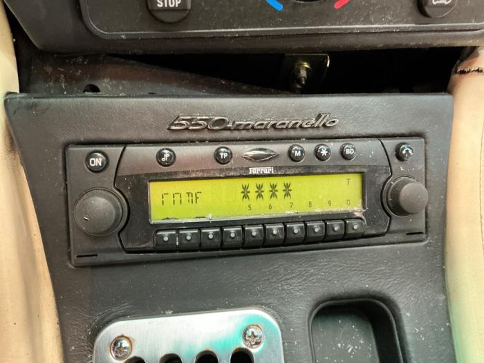 Ferrari Maranello 550 48V Sloopvoertuig (2001, Blauw)