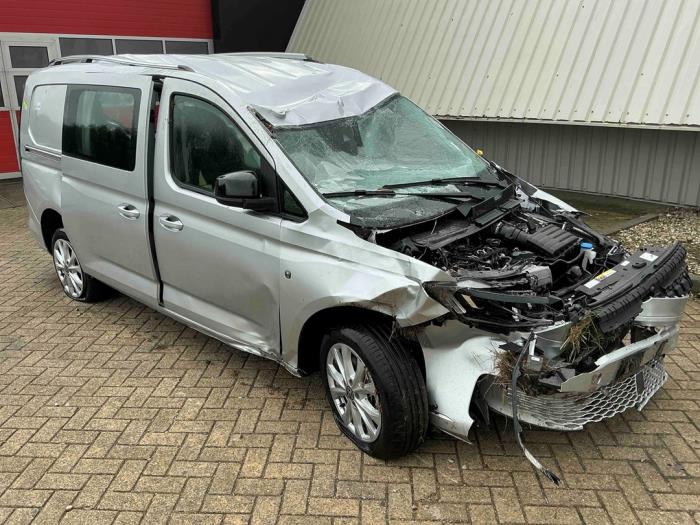 Volkswagen Caddy Cargo V 2.0 TDI SCR Sloopvoertuig (2024, Metallic, Zilvergrijs)