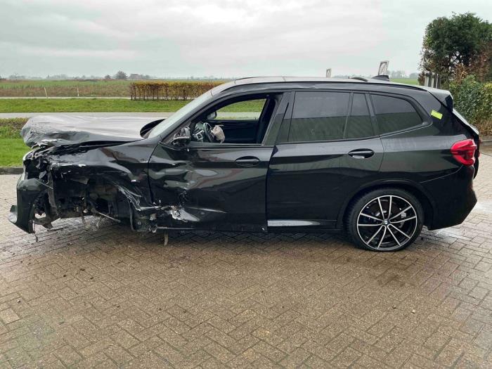 BMW X3 xDrive 30d 3.0 Turbo 24V Mild Hybrid Sloopvoertuig (2021, Metallic, Zwart)