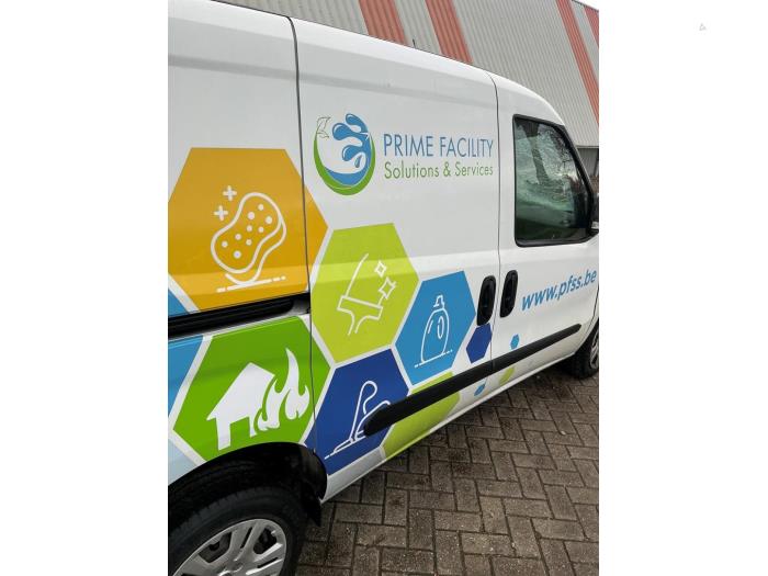 Fiat Doblo 15- Sloopvoertuig (2021, Wit)