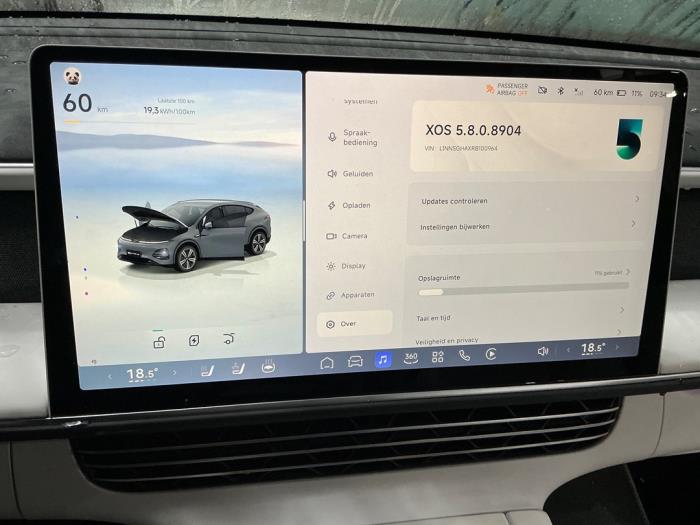 XPENG G6 AWD Performance Sloopvoertuig (2025, Metallic, Zilvergrijs)