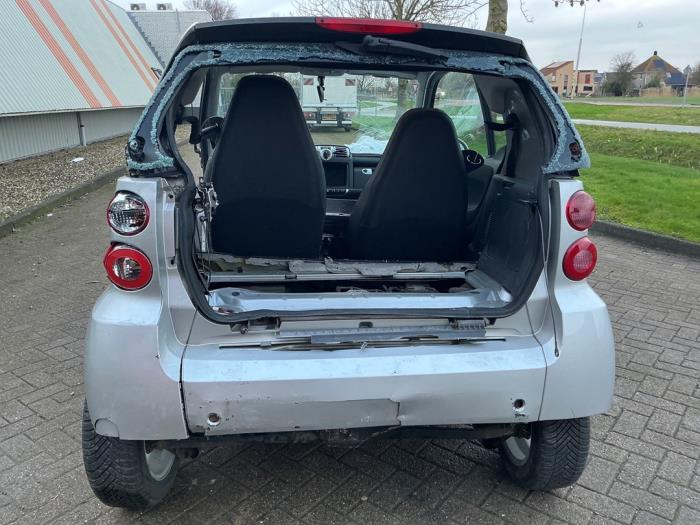 Smart Fortwo Coupé 1.0 52kW,Micro Hybrid Drive Sloopvoertuig (2008, Metallic, Zilvergrijs)