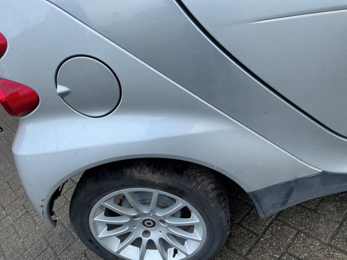Smart Fortwo Coupé 1.0 52kW,Micro Hybrid Drive Sloopvoertuig (2008, Metallic, Zilvergrijs)