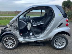 Smart Fortwo Coupé 1.0 52kW,Micro Hybrid Drive Sloopvoertuig (2008, Metallic, Zilvergrijs)