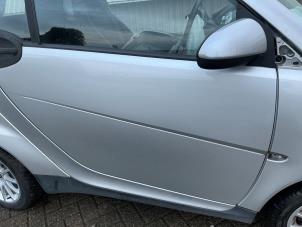 Smart Fortwo Coupé 1.0 52kW,Micro Hybrid Drive Sloopvoertuig (2008, Metallic, Zilvergrijs)