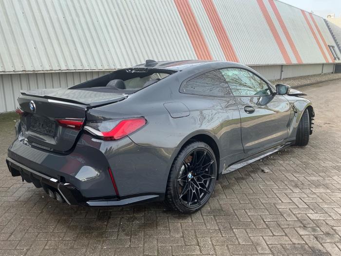 BMW M4 3.0 TwinPower Turbo 24V Sloopvoertuig (2021, Metallic, Zilvergrijs)