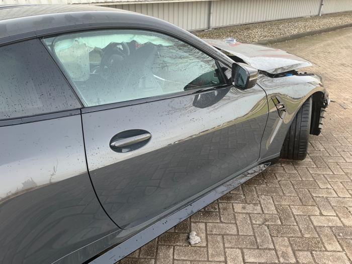 BMW M4 3.0 TwinPower Turbo 24V Sloopvoertuig (2021, Metallic, Zilvergrijs)