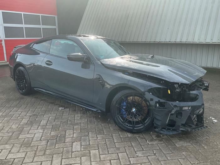BMW M4 3.0 TwinPower Turbo 24V Sloopvoertuig (2021, Metallic, Zilvergrijs)