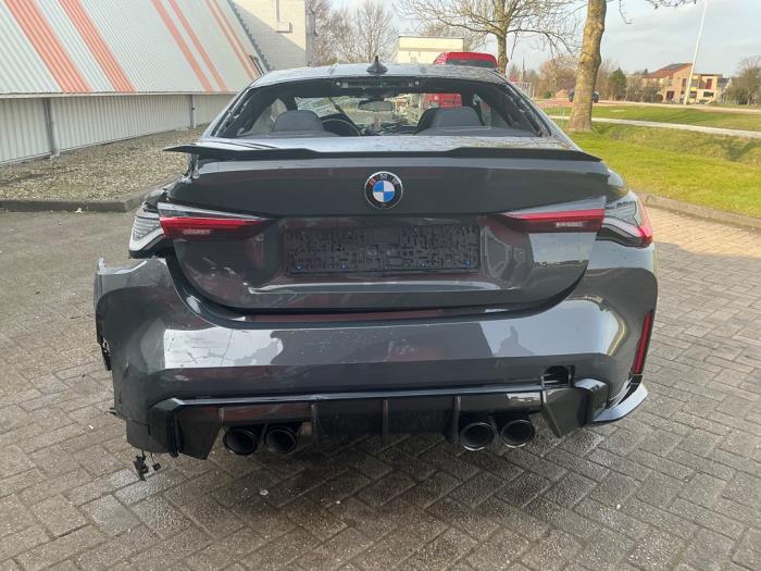 BMW M4 3.0 TwinPower Turbo 24V Sloopvoertuig (2021, Metallic, Zilvergrijs)