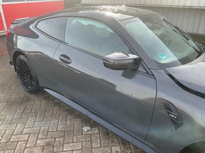 BMW M4 3.0 TwinPower Turbo 24V Sloopvoertuig (2021, Metallic, Zilvergrijs)
