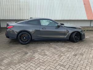 BMW M4 3.0 TwinPower Turbo 24V Sloopvoertuig (2021, Metallic, Zilvergrijs)