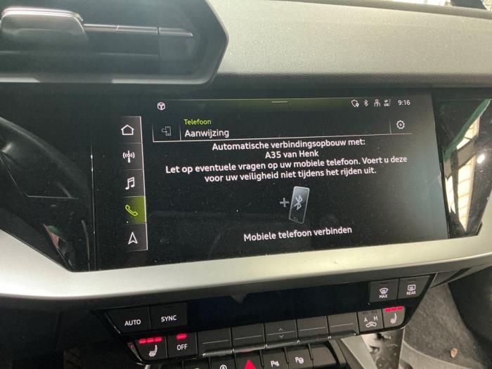 Audi A3 Sportback 2.0 30 TDI 16V Sloopvoertuig (2022, Zwart)