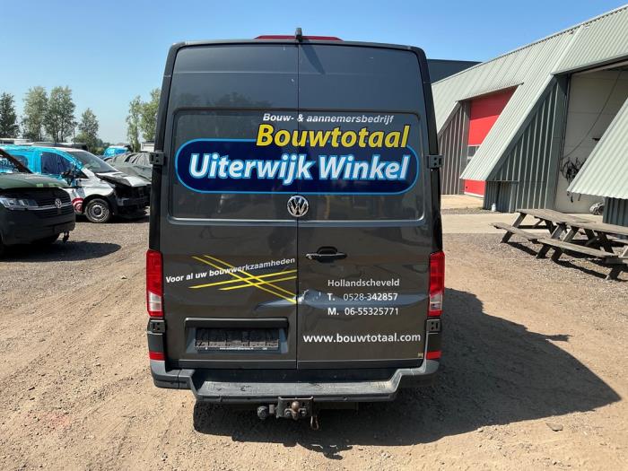 Volkswagen Crafter 2.0 TDI FWD Sloopvoertuig (2018, Metallic, Zilvergrijs)
