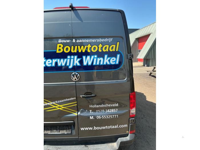 Volkswagen Crafter 2.0 TDI FWD Sloopvoertuig (2018, Metallic, Zilvergrijs)