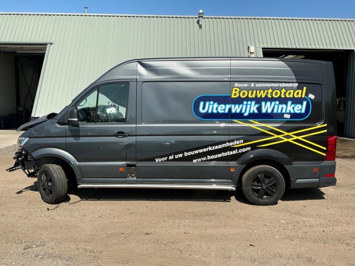 Volkswagen Crafter 2.0 TDI FWD Sloopvoertuig (2018, Metallic, Zilvergrijs)