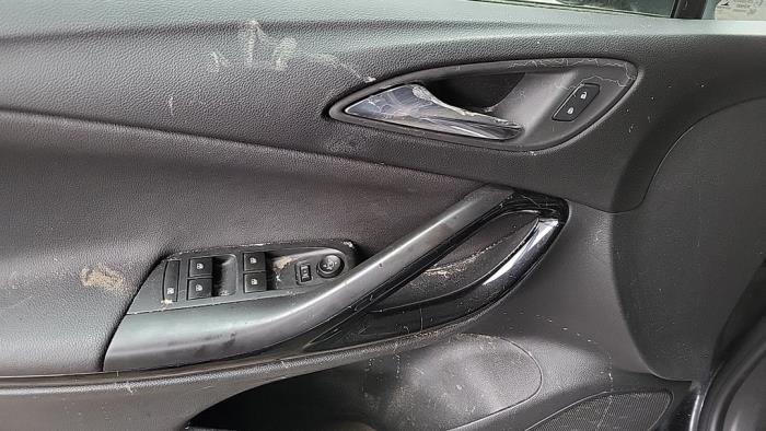 Opel Astra K 1.4 Turbo 16V Sloopvoertuig (2016, Zwart)
