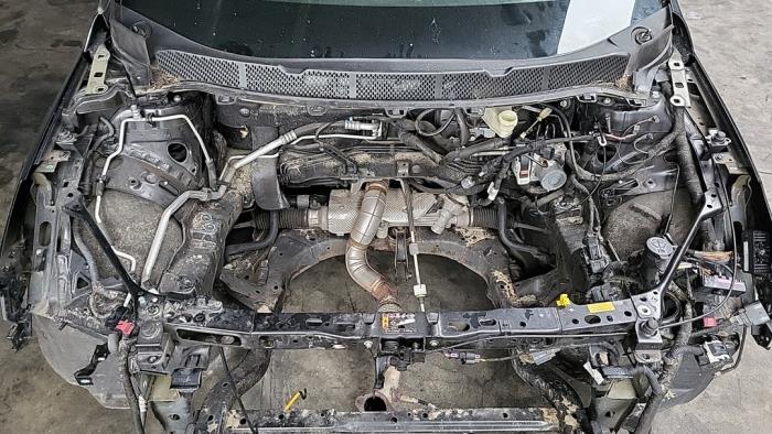 Opel Astra K 1.4 Turbo 16V Sloopvoertuig (2016, Zwart)