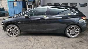Opel Astra K 1.4 Turbo 16V Sloopvoertuig (2016, Zwart)