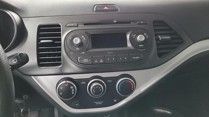 Kia Picanto 1.0 12V LPG Sloopvoertuig (2016, Wit)