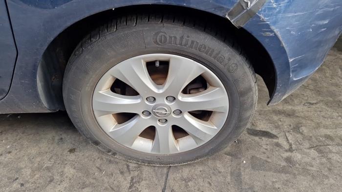 Opel Meriva 1.4 Turbo 16V ecoFLEX Sloopvoertuig (2011, Blauw)