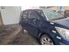 Opel Meriva 1.4 Turbo 16V ecoFLEX Sloopvoertuig (2011, Blauw)