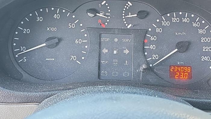 Renault Kangoo 1.6 16V Schadevoertuig (2002, Rood)