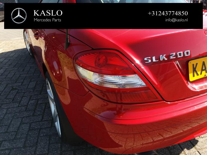 Mercedes SLK 1.8 200 K 16V Sloopvoertuig (2006, Metallic, Rood)