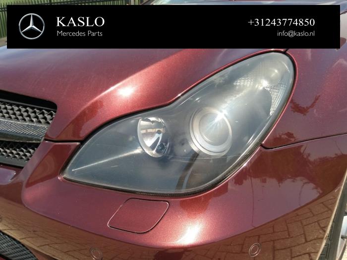 Mercedes CLS 320 CDI 24V Sloopvoertuig (2007, Metallic, Rood)