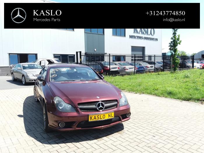 Mercedes CLS 320 CDI 24V Sloopvoertuig (2007, Metallic, Rood)