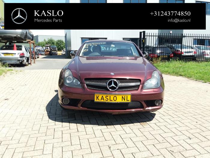 Mercedes CLS 320 CDI 24V Sloopvoertuig (2007, Metallic, Rood)