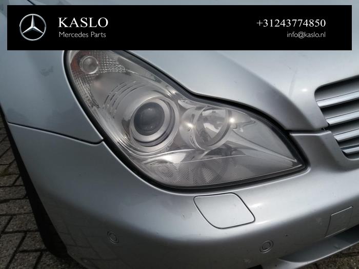 Mercedes CLS 320 CDI 24V Sloopvoertuig (2006, Metallic, Zilver)