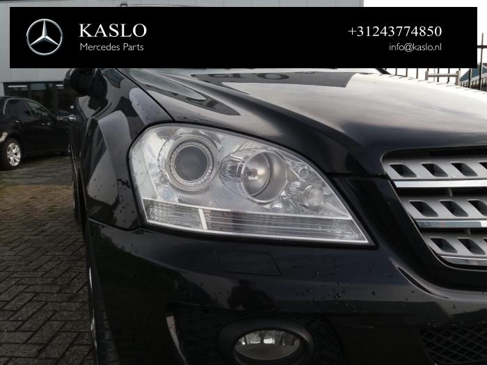 Mercedes ML II 3.0 ML-320 CDI 4-Matic V6 24V Sloopvoertuig (2007, Metallic, Zwart)