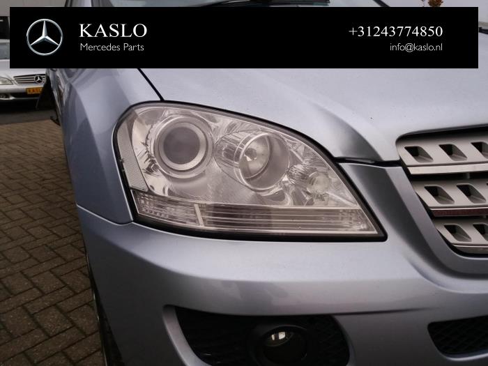 Mercedes ML II 3.0 ML-280 CDI 4-Matic V6 24V Sloopvoertuig (2007, Metallic, Blauw)