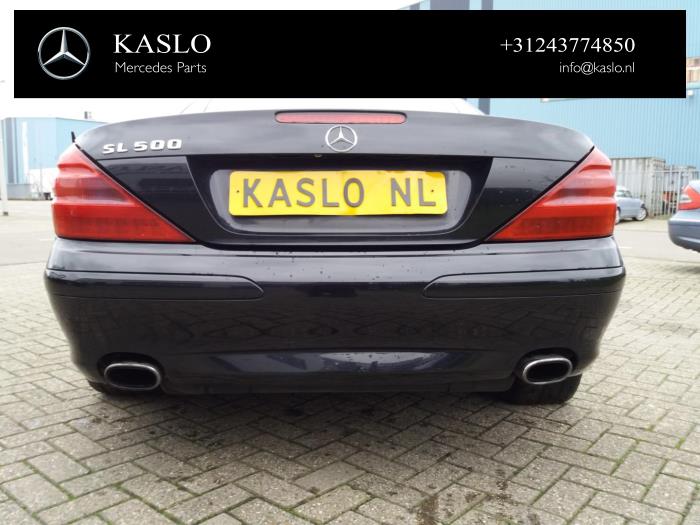 Mercedes SL 5.0 SL-500 V8 24V Sloopvoertuig (2003, Metallic, Zwart)