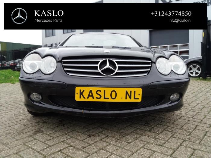 Mercedes SL 5.0 SL-500 V8 24V Sloopvoertuig (2003, Metallic, Zwart)