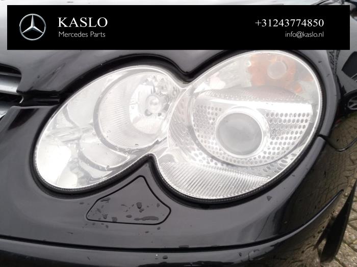 Mercedes SL 5.0 SL-500 V8 24V Sloopvoertuig (2003, Metallic, Zwart)