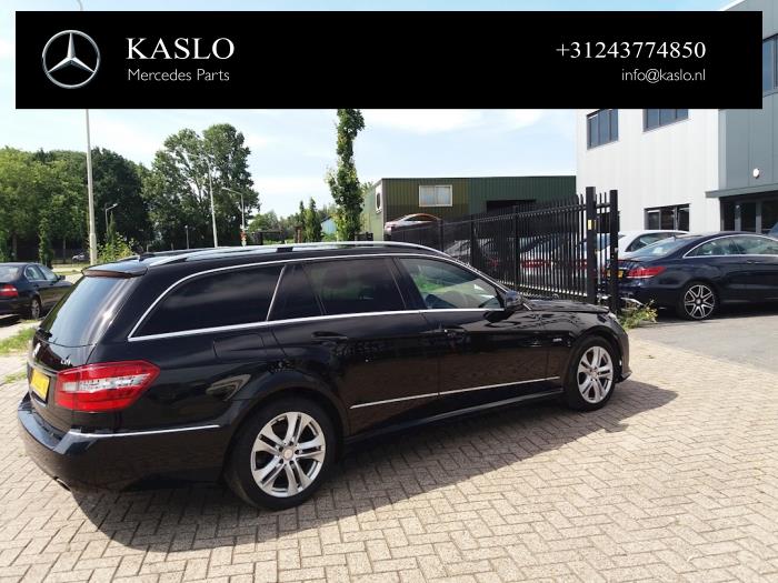 Mercedes E Estate E-350 CDI V6 24V BlueEfficiency Sloopvoertuig (2010, Metallic, Zwart)