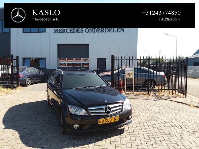 Mercedes C Estate 1.6 C-180K 16V BlueEfficiency Sloopvoertuig (2009, Metallic, Zwart)