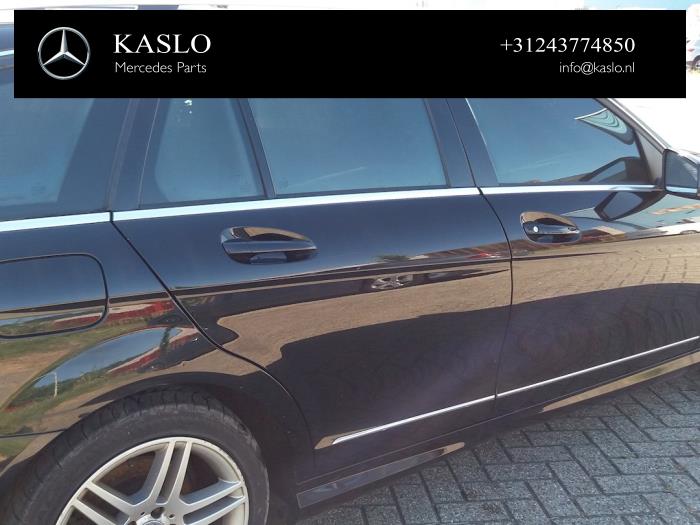 Mercedes C Estate 1.6 C-180K 16V BlueEfficiency Sloopvoertuig (2009, Metallic, Zwart)