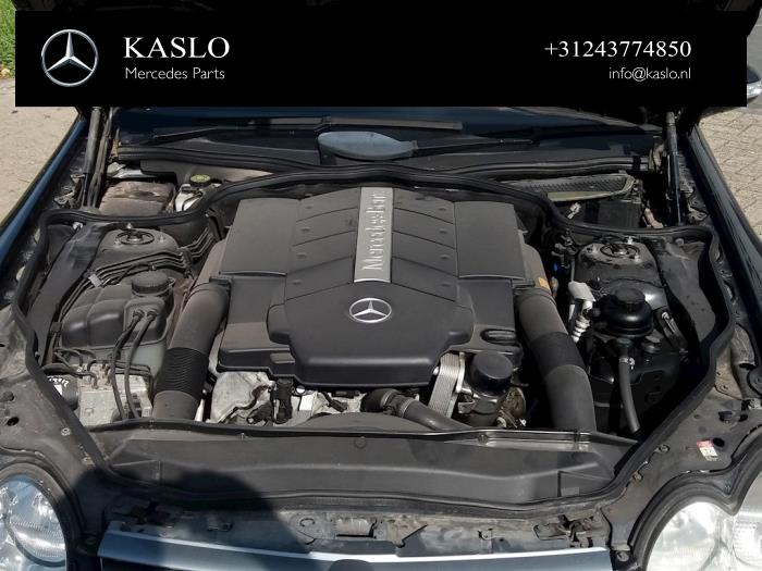 Mercedes SL 5.0 SL-500 V8 24V Sloopvoertuig (2003, Metallic, Zwart)