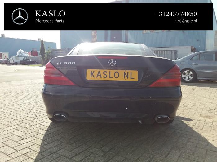 Mercedes SL 5.0 SL-500 V8 24V Sloopvoertuig (2003, Metallic, Zwart)