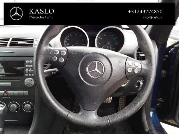 Mercedes SLK 3.0 280 V6 24V Sloopvoertuig (2007, Metallic, Blauw)