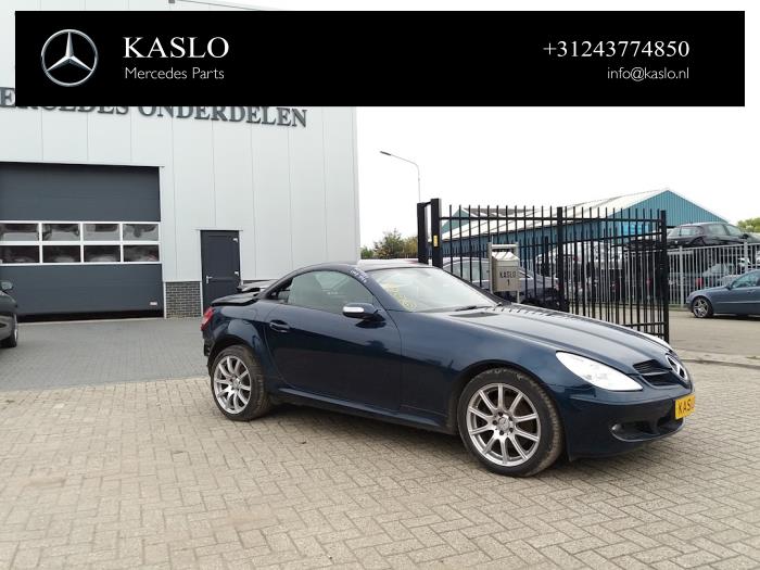 Mercedes SLK 3.0 280 V6 24V Sloopvoertuig (2007, Metallic, Blauw)